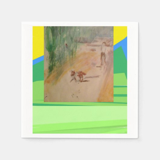 Kunstmatig Abstract Servet (Voorkant)