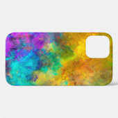 kunstmatig abstracte levendige regenboogverf wi Case-Mate iPhone case (Achterkant (horizontaal))