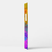 kunstmatig abstracte levendige regenboogverf wi Case-Mate iPhone case (Achterkant / Rechts)