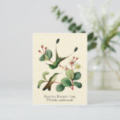 Kunstmatig Briefkaart voor gevlekte reukvogels (Staand voorkant)