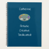 Kunstmatig Creatief Specifiek Palet Gepersonalisee Planner (Voorkant)