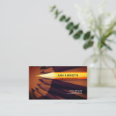 Kunstmatig Creative Colorful Pencil PR-Visitekaart Visitekaartje (Staand voorkant)