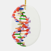Kunstmatig DNA-model Keramisch Ornament (Voorkant)