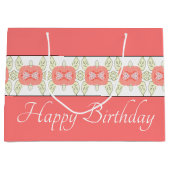 Kunstmatig Floral design Groot Cadeauzakje (Voorkant)