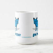 Kunstmatig Frans Bulldog Hondenras Design Koffiemok (Center)