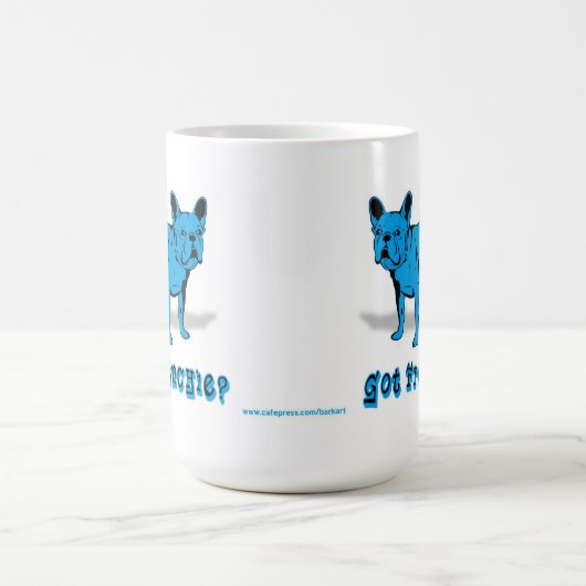 Kunstmatig Frans Bulldog Hondenras Design Koffiemok (Center)