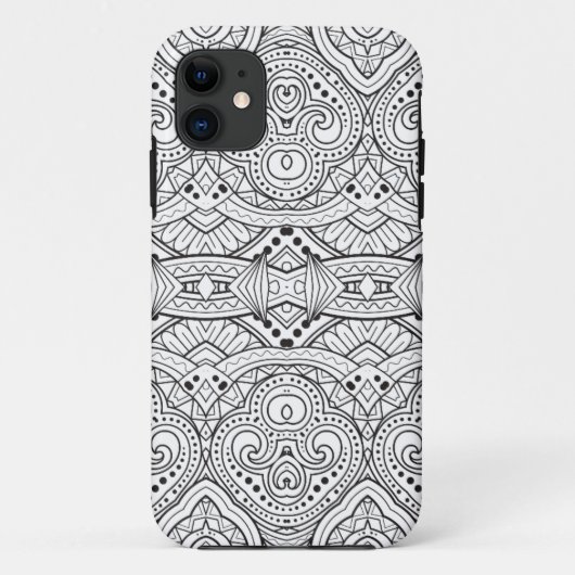 Kunstmatig geïnspireerd ontwerp Case-Mate iPhone case (Achterkant)
