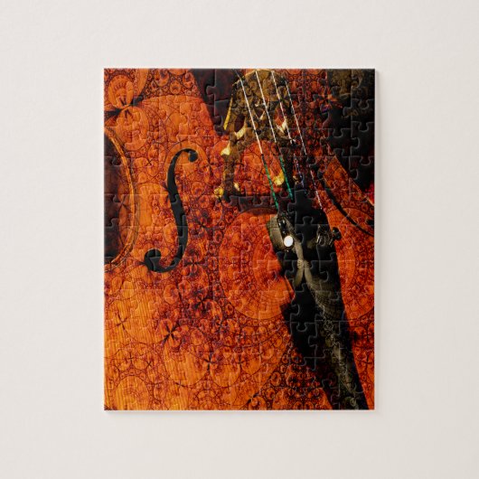 Kunstmatig gepatenteerd cello-ontwerp legpuzzel (Verticaal)
