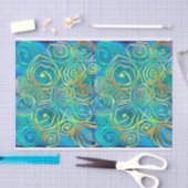 Kunstmatig gepatenteerd weefselpapier. tissuepapier (Craft)