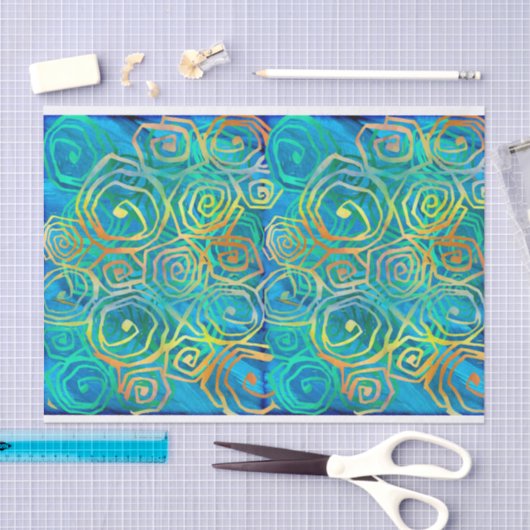 Kunstmatig gepatenteerd weefselpapier. tissuepapier (Craft)