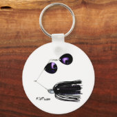 Kunstmatig Geviste aas Sleutelhanger (Voorkant)