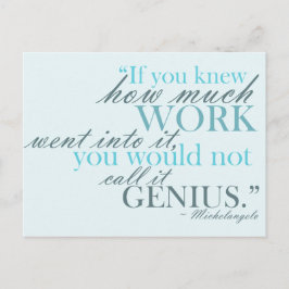 Kunstmatig Inspirerend Briefkaart