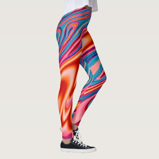 Kunstmatig kleurenschema leggings (Rechts)