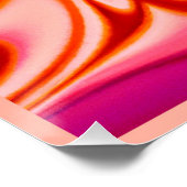 Kunstmatig kleurenschema perfect poster (Hoek)