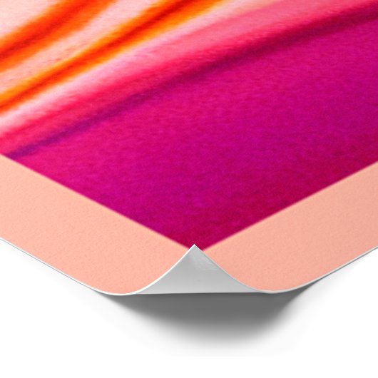 Kunstmatig kleurenschema poster (Hoek)