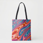 Kunstmatig kleurenschema tote bag (Voorkant)