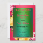 Kunstmatig Mexicaans geïnspireerd Floraal Afstuder Kaart (Voorkant)