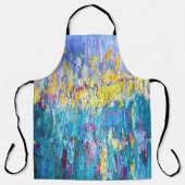 Kunstmatig modern abstract Cute Blue Schort (Voorkant)