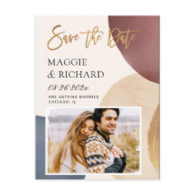 Kunstmatig modern Abstract sparen het Briefkaart v