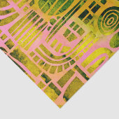 Kunstmatig modern Abstract weefselpapier Tissuepapier (Detail)