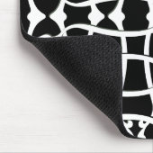 Kunstmatig monochromatische patroon muismat (Hoek)