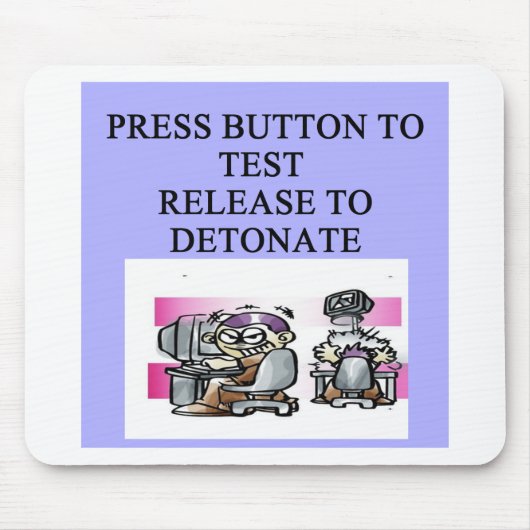 kunstmatig onderzoek muismat (Voorkant)