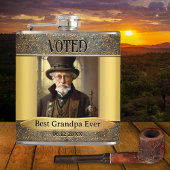 Kunstmatig  ontwerp Foto opa Heupfles