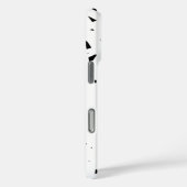 Kunstmatig ontwerp in zwart-wit Case-Mate iPhone case (Achterkant / Rechts)