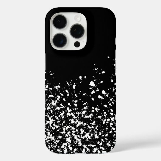 Kunstmatig ontwerp in zwart-wit Case-Mate iPhone case (Achterkant)