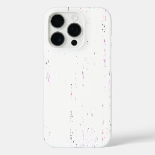 Kunstmatig ontwerp op witte achtergrond iPhone 16 pro hoesje