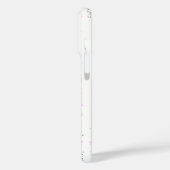 Kunstmatig ontwerp op witte achtergrond Case-Mate iPhone case (Achterkant / Links)