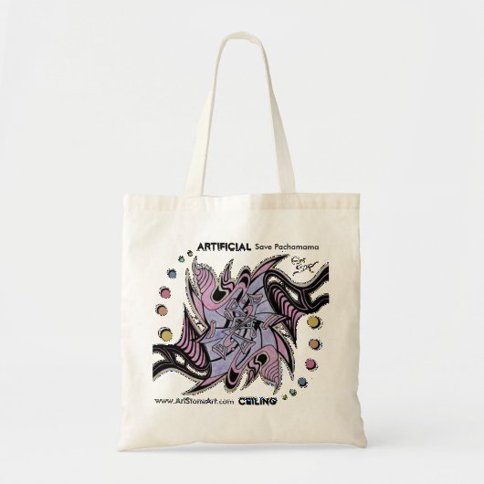 Kunstmatig plafond en sparen Pachamama Tote Bag (Voorkant)