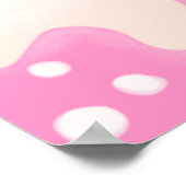 kunstmatig poster - schattig tropisch decor (Hoek)