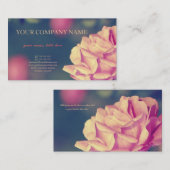 Kunstmatig Roos Visitekaartje (Voorkant / Achterkant)