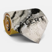 Kunstmatig schilderen van het gezicht van een tijg stropdas (Opgerold)