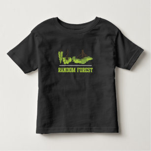Kunstmatig thema Random Forest Tree Machine Kinder Shirts