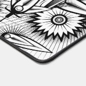 Kunstmatig tribaal ontwerp bureaumat (Hoek)