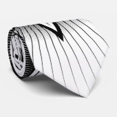 Kunstmatig tribaal ontwerp stropdas (Opgerold)