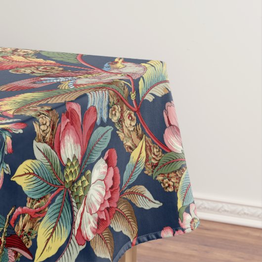 kunstmatig tropisch parrootte tafelkleed (Voorbeeld)