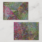 Kunstmatig Visitekaartje (Voorkant / Achterkant)