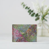 Kunstmatig Visitekaartje (Staand voorkant)