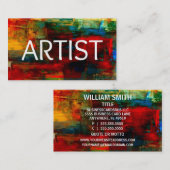 Kunstmatig Visitekaartje (Voorkant / Achterkant)