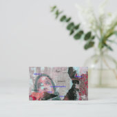 Kunstmatig Visitekaartje -  (Staand voorkant)