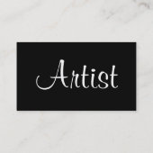 Kunstmatig Visitekaartje -  (Achterkant)