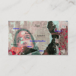 Kunstmatig Visitekaartje - 