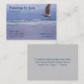 Kunstmatig Visitekaartje (Voorkant / Achterkant)