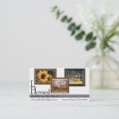 Kunstmatig Visitekaartje (Staand voorkant)