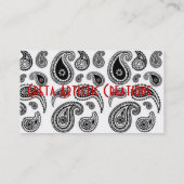 Kunstmatig Visitekaartje (Achterkant)