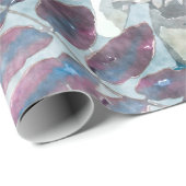 kunstmatig  waterverf kleurrijke florale naadloze  cadeaupapier (Rol Hoek)