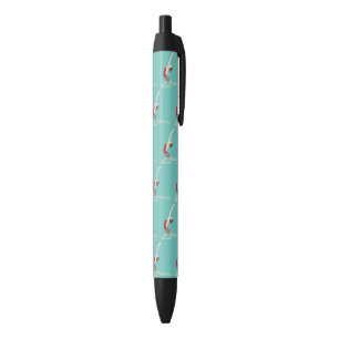 Kunstmatig zwemmen zwarte inkt pen